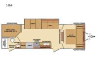 Shasta 26DB Floorplan Image