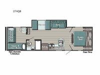 Ameri-Lite Ultra Lite 274QB Floorplan