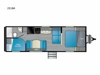Trail Runner 251BH Floorplan Image