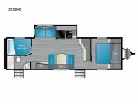 Trail Runner 293BHS Floorplan Image