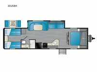 Trail Runner 30USBH Floorplan Image