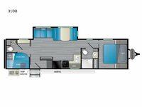 Trail Runner 31DB Floorplan