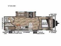 SportTrek ST281VBH Floorplan