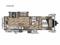 SportTrek ST291VRK Floorplan Image