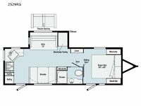 Used 2021 Winnebago Industries Towables Minnie 2529RG image