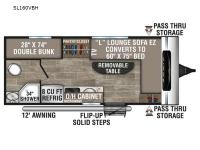 Sonic Lite SL160VBH Floorplan