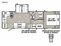 Puma 255RKS Floorplan Image