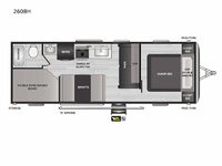 Springdale 260BH Floorplan