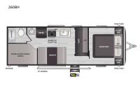 Springdale 260BH Floorplan Image
