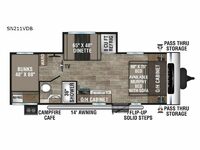 Sonic SN211VDB Floorplan
