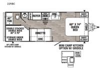Puma XLE Lite 22RBC Floorplan Image