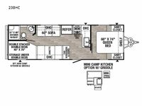 Puma XLE Lite 23BHC Floorplan