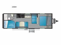 Prowler 250BH Floorplan Image