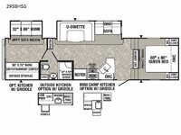 Puma 295BHSS Floorplan