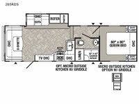Puma 265RDS Floorplan