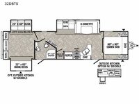 Puma 32DBTS Floorplan