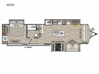 Cedar Creek Cottage 40CCK Floorplan