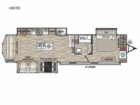 Cedar Creek Cottage 40CRS Floorplan