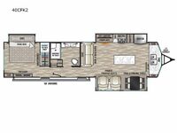 Cedar Creek Cottage 40CFK2 Floorplan