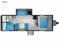 Trail Runner 261JM Floorplan Image