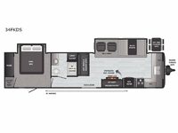 Hideout 34FKDS Floorplan Image