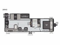 Hideout 28RKS Floorplan Image