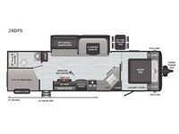 Used 2021 Keystone RV Hideout 29DFS image