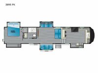 Big Country 3895 FK Floorplan Image
