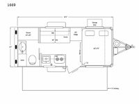 Trail Blazer 1669 Floorplan