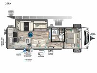 Vibe 26RK Floorplan