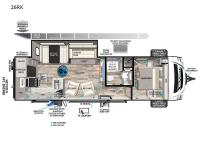 Vibe 26RK Floorplan