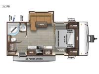 Super Lite 212FB Floorplan Image