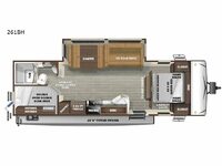 Super Lite 261BH Floorplan