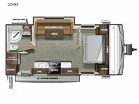 Autumn Ridge 20FBS Floorplan Image