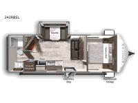 Kodiak Ultra Lite 242RBSL Floorplan