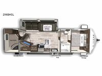 Kodiak 296BHSL Floorplan Image
