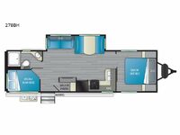 Sundance Ultra Lite 278 BH Floorplan Image
