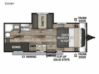 Escape E201BH Floorplan Image