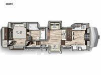Columbus 388FK Floorplan
