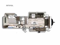 Kodiak Ultimate 3371FLSL Floorplan Image