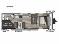 Sportsmen SE 260BHSE Floorplan Image