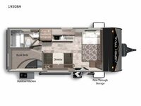 Aspen Trail LE 1950BH Floorplan Image