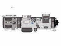 Used 2021 Keystone RV Fuzion 357 image