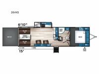 Vengeance Rogue 26VKS Floorplan Image