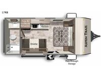 Aspen Trail 17RB Floorplan Image