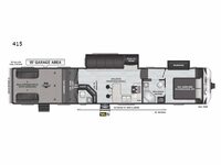 Used 2021 Keystone RV Fuzion Impact Edition 415 image