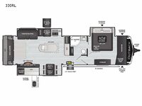 Outback 330RL Floorplan