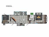 Cruiser CR3851BL Floorplan