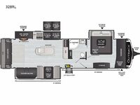 Outback 328RL Floorplan