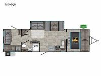 Sunset Trail SS299QB Floorplan